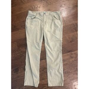 Tommy Bahama Chino Pants Mens 38x32‎ Beige Cotton Blend Stretch Straight